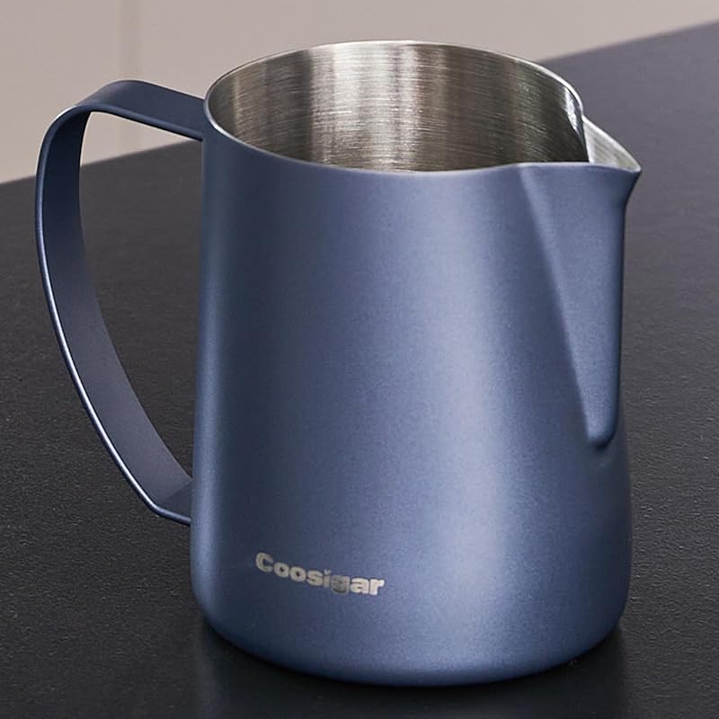 304 Stainless Steel Milk Frothing Pitcher 450ml/15oz for Espresso Stea