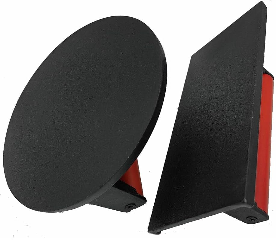 Firsgrill Cast Iron Grill Presses with Wood Handle, Round & Rectangle