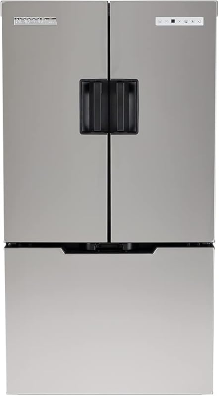 NORCOLD N15DCSS 15 Cu. Ft. Dual Compartment 3-Door Refrigerator Freeze