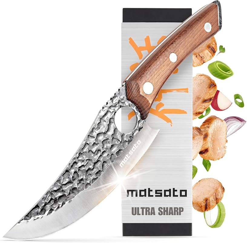 Matsato Japanese Steel Chef Knife, 6.3