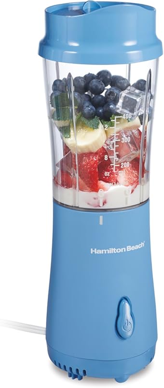 Hamilton Beach Portable Personal Blender, 14oz BPA-Free Travel Cup, St