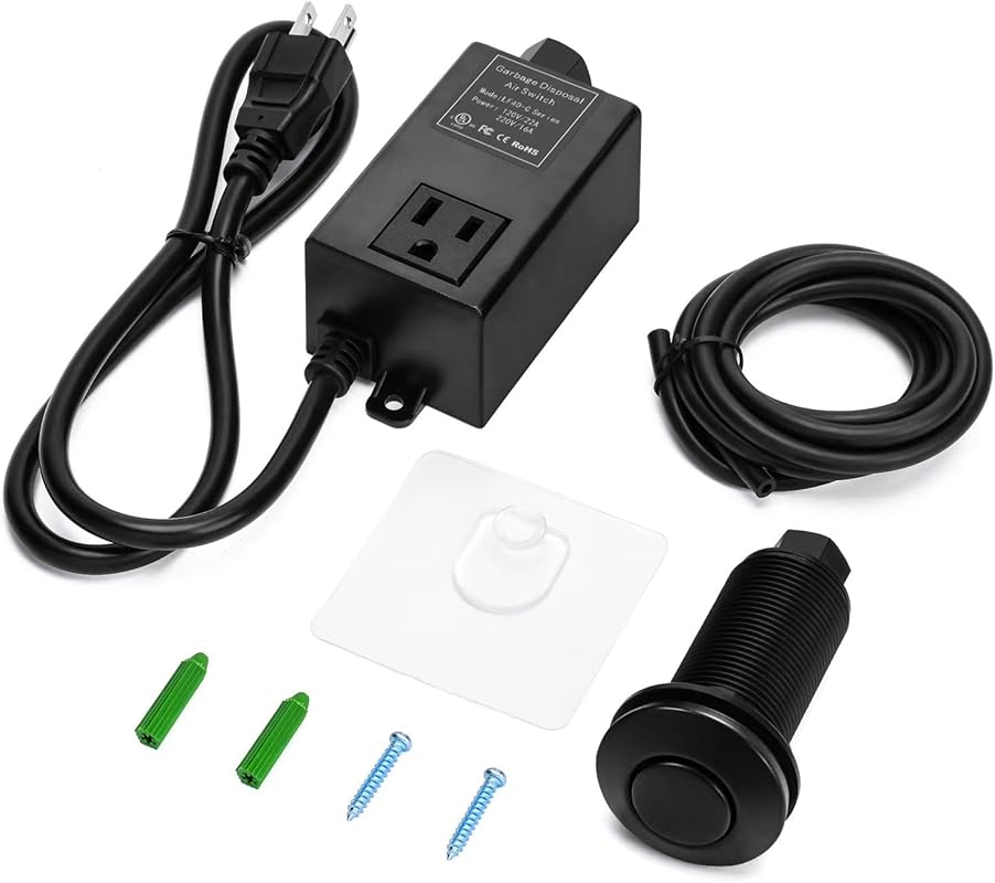 Briidea Garbage Disposal Air Switch Kit for SinkTop Waste Disposal wit