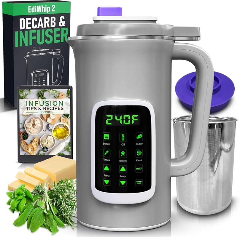 Decarboxylator Infuser Machine: Botanical Extractor & Butter Maker for