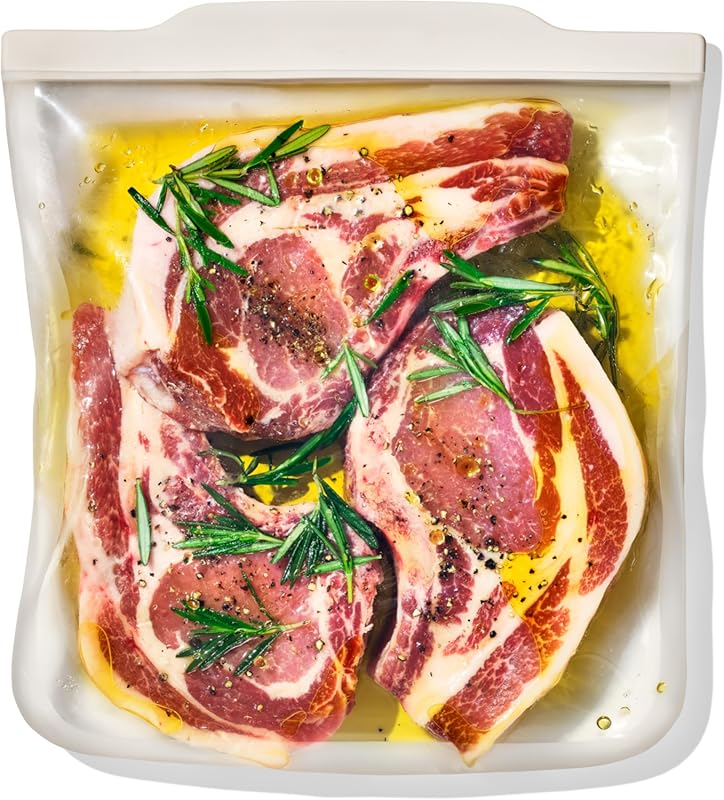 OXO Good Grips Reusable Silicone Gallon Storage Bag, 128 oz, Dishwashe