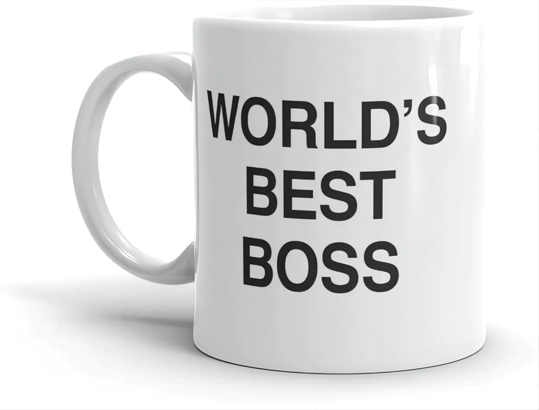 World's Best Boss 11oz Coffee Mug, The Office TV Show Themed Gift for 