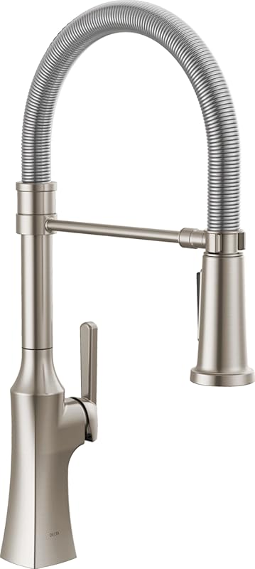 Delta Ermelo Pro Commercial Kitchen Faucet, Pull-Down Sprayer, Single 
