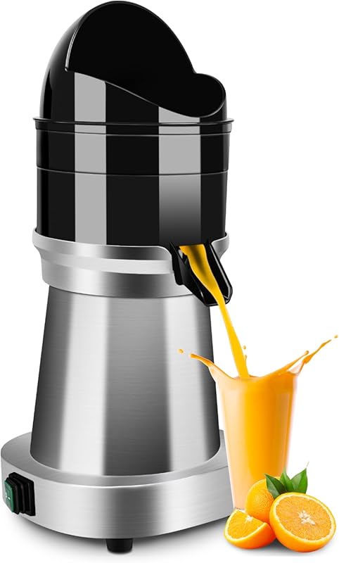 YUANHAO Commercial Electric Automatic Citrus Juicer, Stainless Steel 1