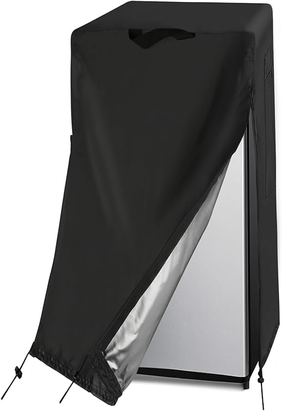 Waterproof Dustproof Refrigerator Cover for Upright Freezers, Beverage