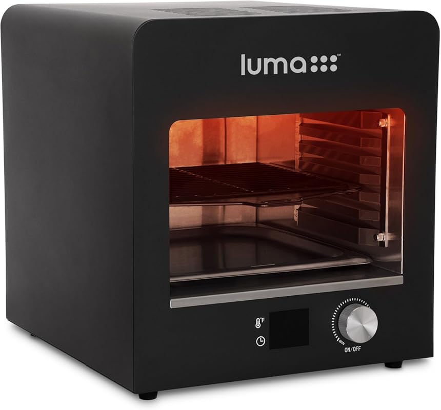 Luma by Newair Electric Infrared Indoor Grill Smoker for Steaks, Porta