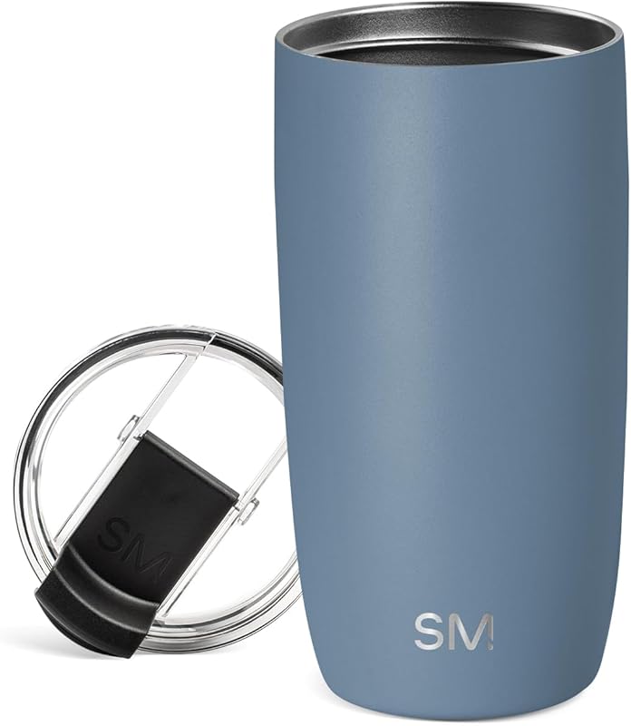 Simple Modern Voyager 16oz Insulated Stainless Steel Coffee Tumbler wi