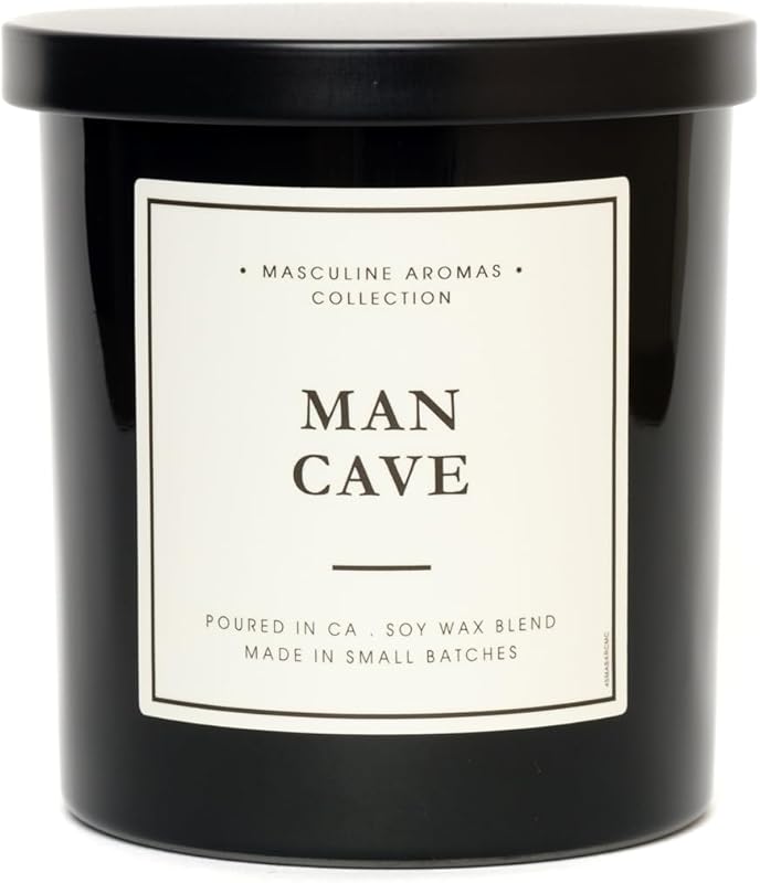 Hand-Poured Men's Scented Vegan Candles