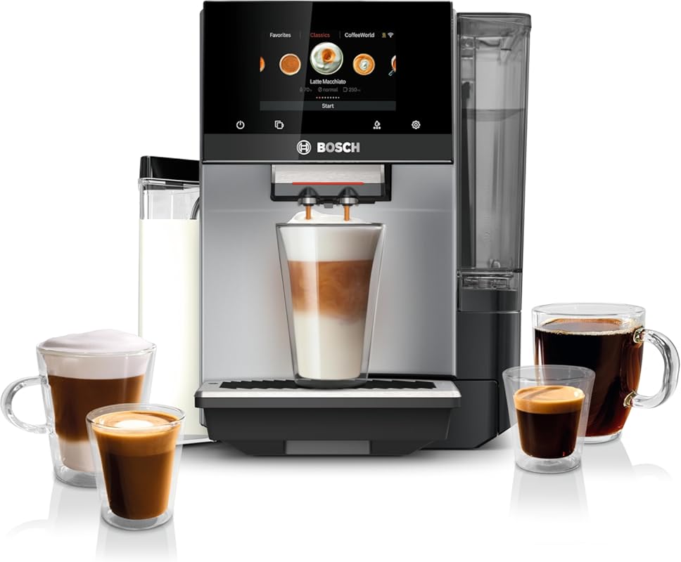 Bosch 800 Series Fully Automatic Espresso & Coffee Machine with 36 Dri