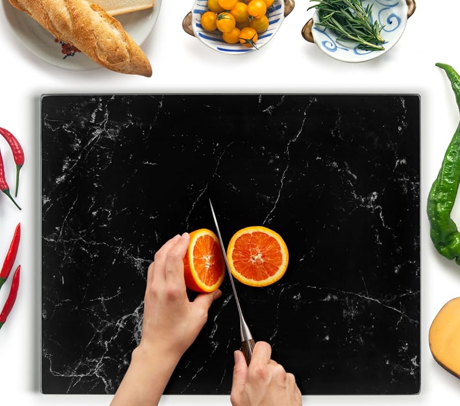 Tempered Glass Cutting Board 20x16 Inch – Durable, Scratch-Resistant &