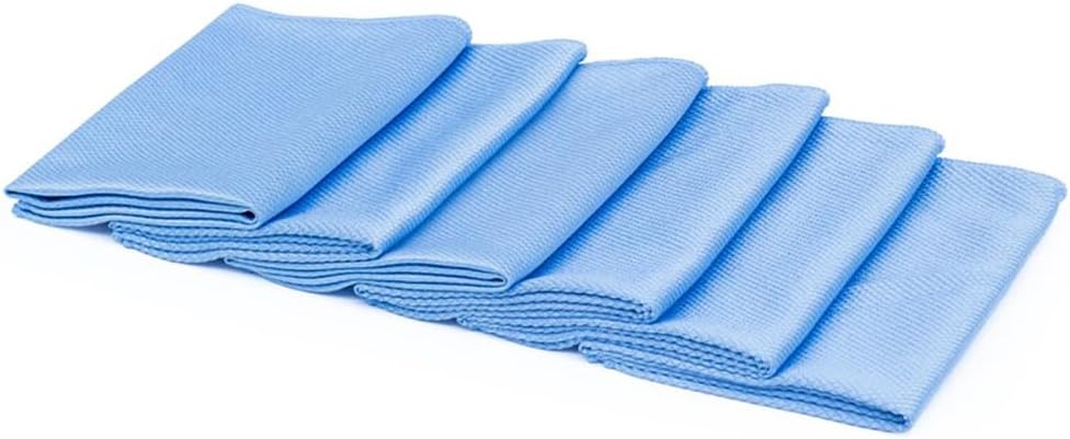 The Rag Company Diamond Weave Microfiber Towels for Glass & Windows, L