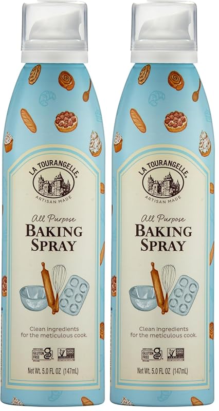 La Tourangelle All Purpose Baking Spray, 5 oz Propellant-Free, Gluten-