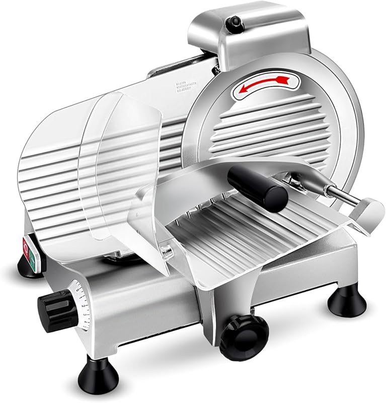 Electric Meat & Cheese Slicer, 210W Deli Food Slicer with 8.5
