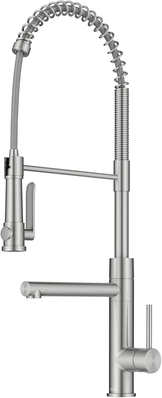 KRAUS Artec Pro Commercial Single Handle Pull Down Kitchen Faucet with