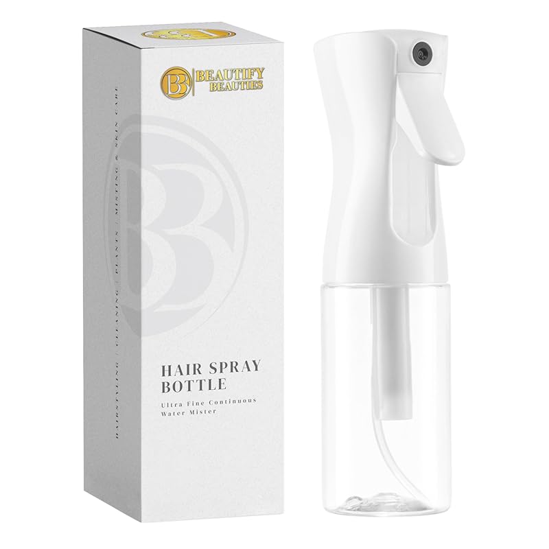 BeautifyBeauties 6.8oz Hair Spray Bottle, Ultra Fine Continuous Water