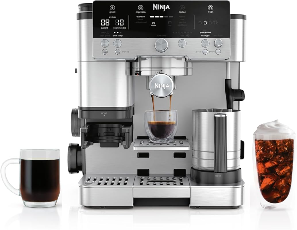 Ninja Luxe Café ES601 3-in-1 Espresso, Drip & Cold Brew Machine with I