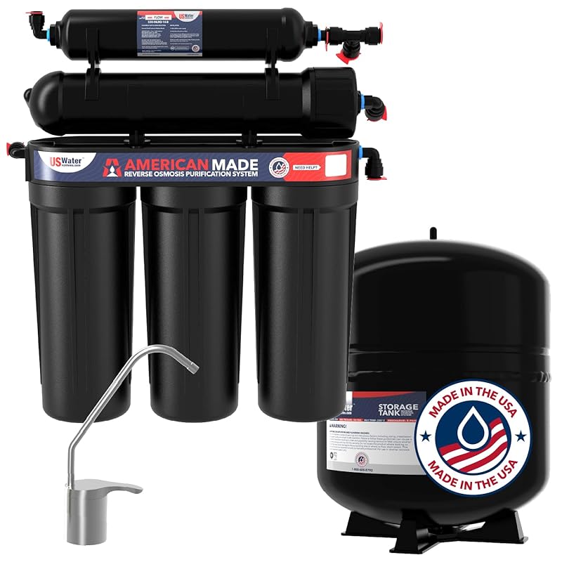 US Water Systems The All American 5-Stage Under Sink RO Filter, USA Ma