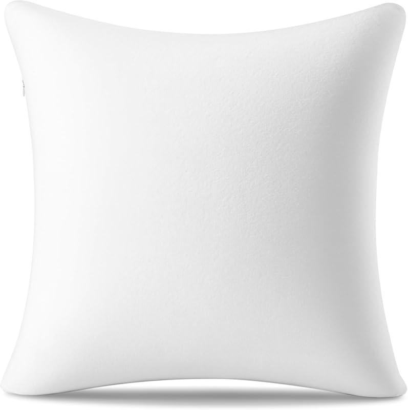 AM AEROMAX 22x22 Memory Foam Throw Pillow Insert, Square & Non-Deformi