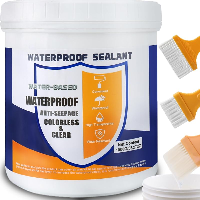 Transparent Invisible Waterproof Polyurethane Sealant Coating for Roof