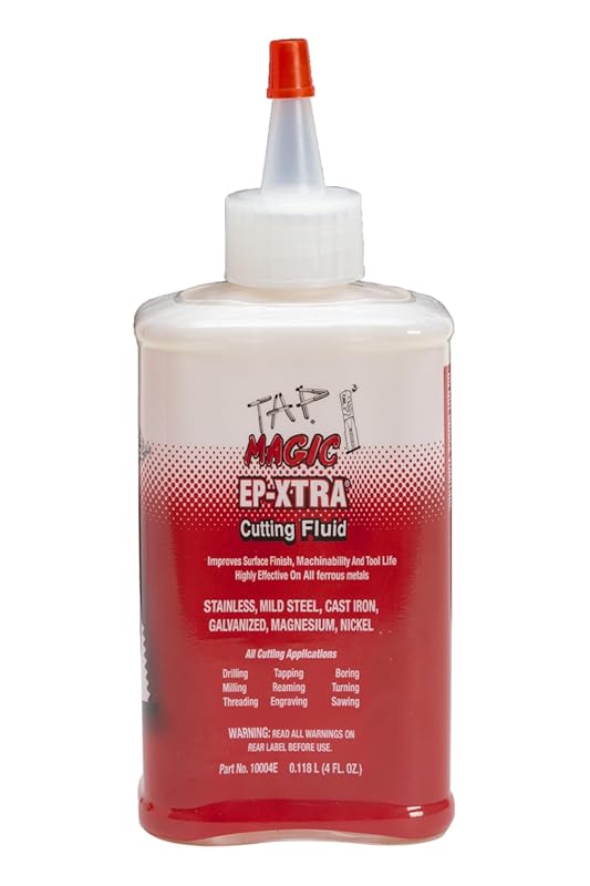Tap Magic 4oz Cutting Fluid Oil for Metal Drilling, Tapping, Milling &