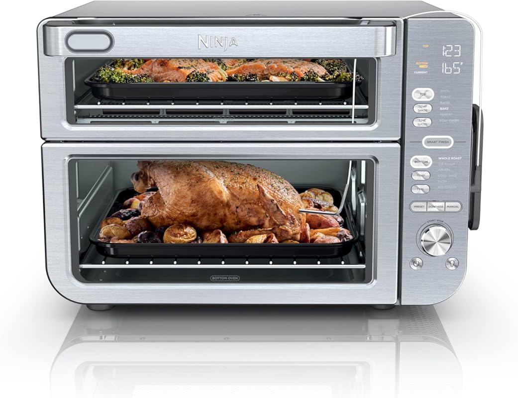 Ninja Double Stack XL Air Fryer Toaster Oven DCT651, 12-in-1 with Smar