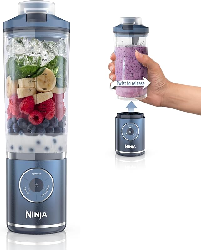 Ninja Blast Max Portable Blender, Cordless Personal Smoothie & Ice Cru