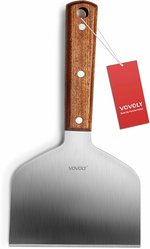 Vovoly Extra Wide Griddle Scraper 5.5