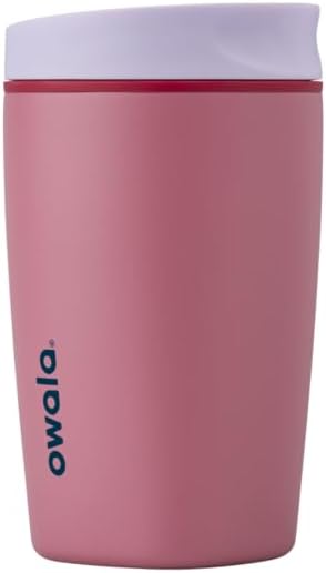 Owala SmoothSip Slider Insulated 12oz Stainless Steel Coffee Tumbler f
