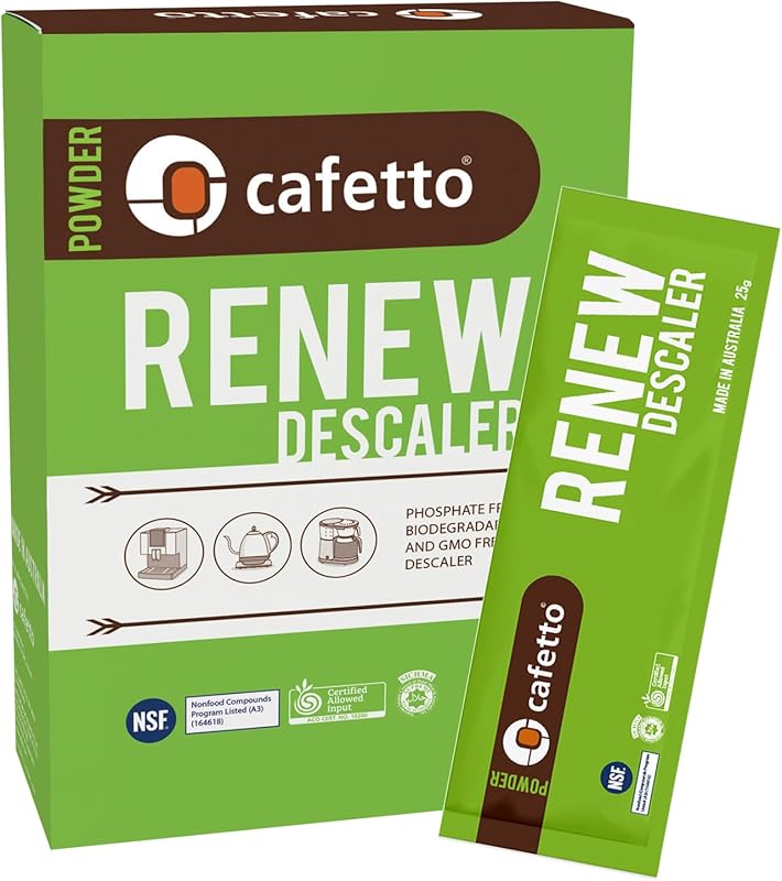 verybarista Renew Descaler (6 Sachets) for Espresso Machines, Boilers 