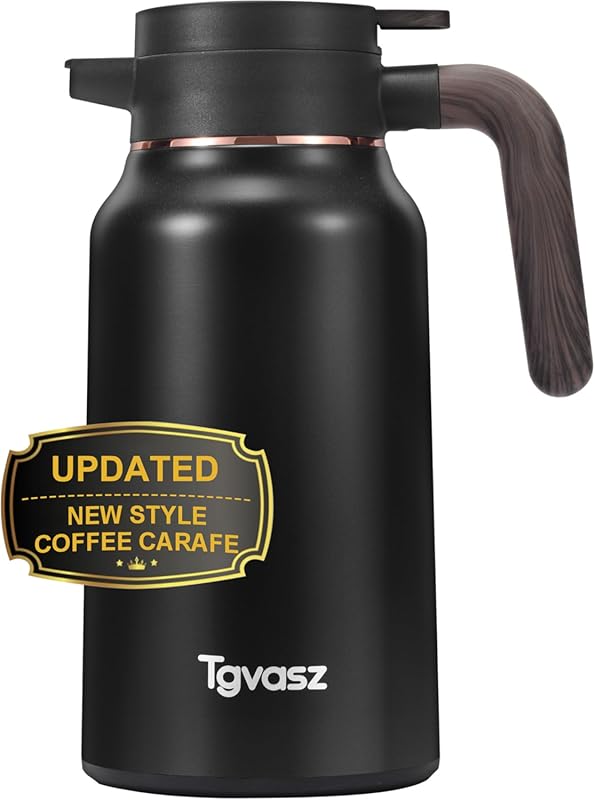 70oz Thermal Coffee Carafe – 36 Hour Hot/Cold Insulated Stainless Stee