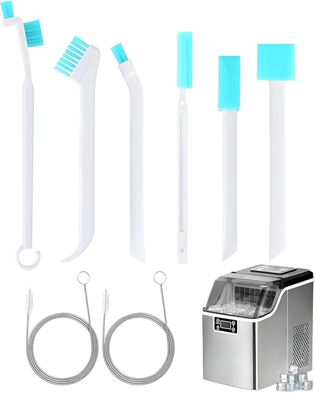 10 PCS Ice Machine Cleaner Brush Set: Essential Ice Maker Cleaning Too