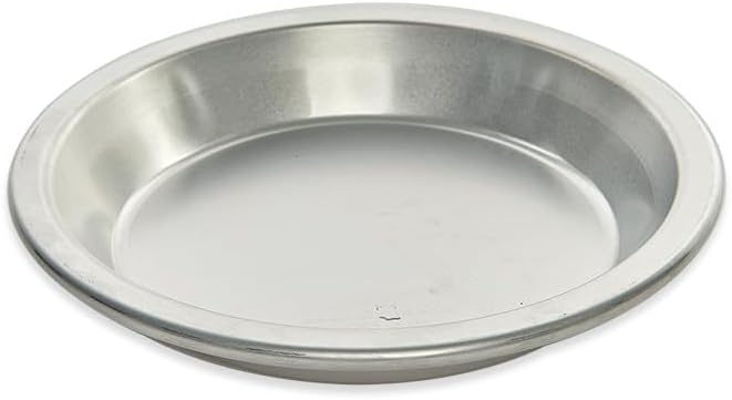 Nordic Ware Naturals Durable Aluminum 9-Inch Pie Pan for Consistent, E