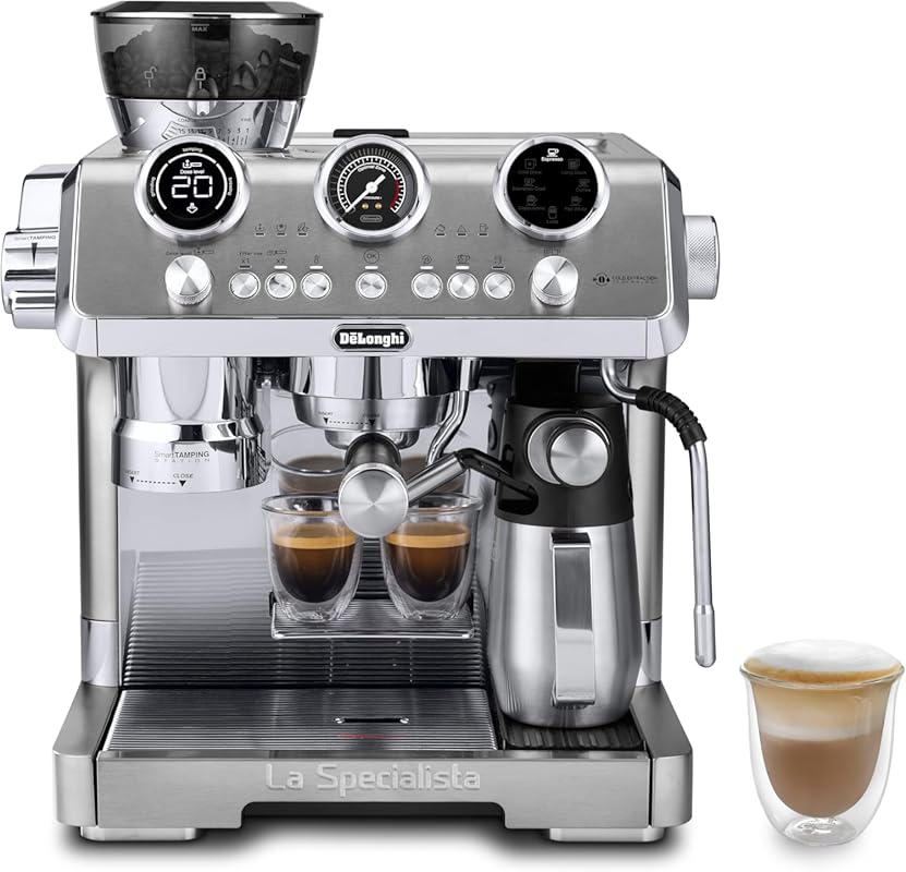 De'Longhi La Specialista Maestro Espresso Machine with Grinder, Cold B