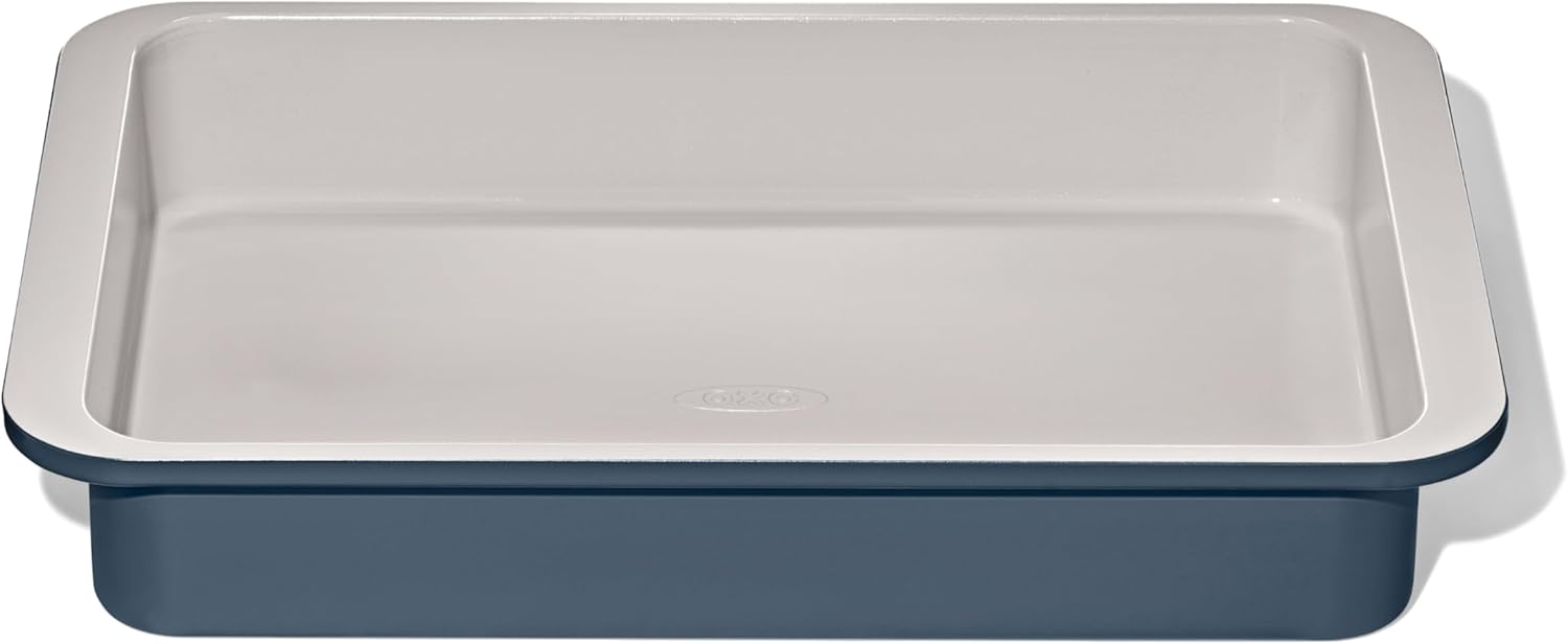 OXO Good Grips Pro 9x13 Inch Non-Stick Ceramic Coated Cake Pan, Durabl