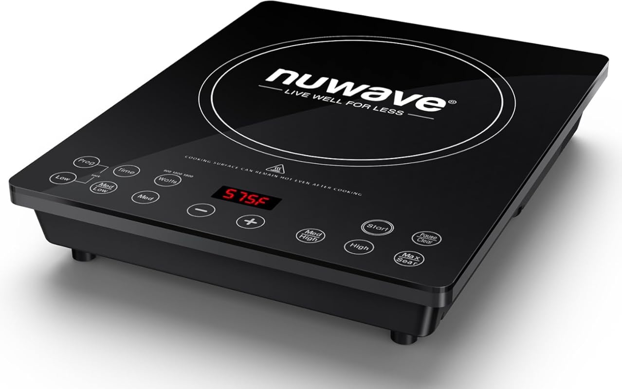Nuwave Portable Induction Cooktop, NSF-Certified Single Burner with 8