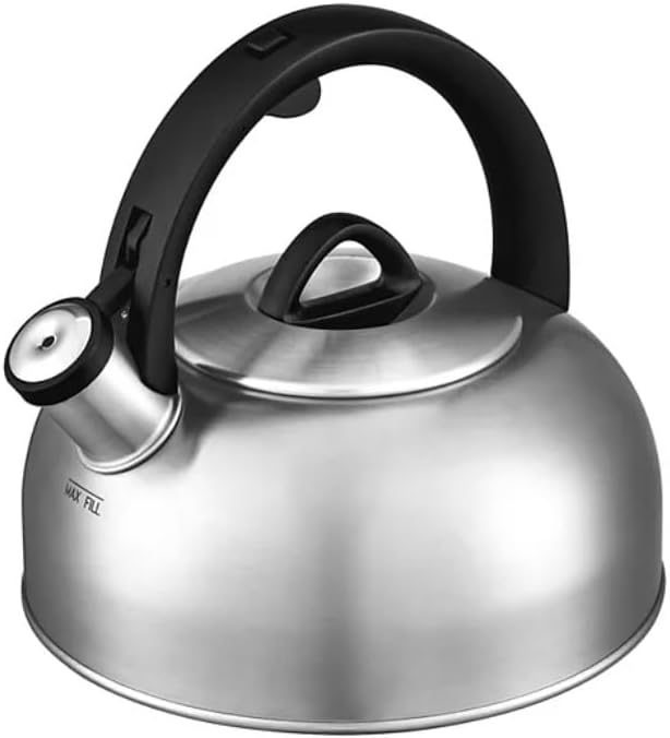 Cuisinart Professional 2QT Brushed Stainless Steel Whistling Teakettle