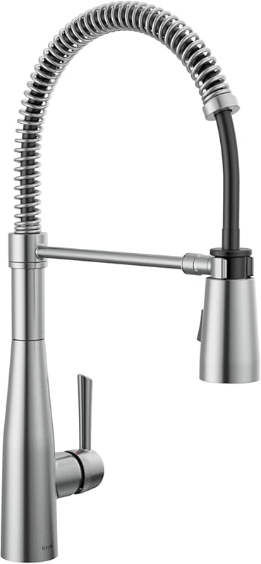 Delta Essa Pro Commercial Kitchen Faucet, Pull-Down Sprayer, Single Ha