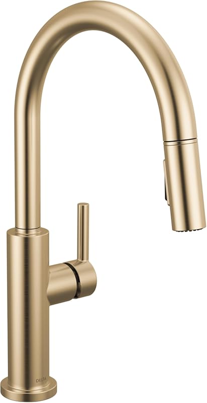 Delta Nicoli Modern Pull Down Kitchen Faucet, Single Handle, Single Ho