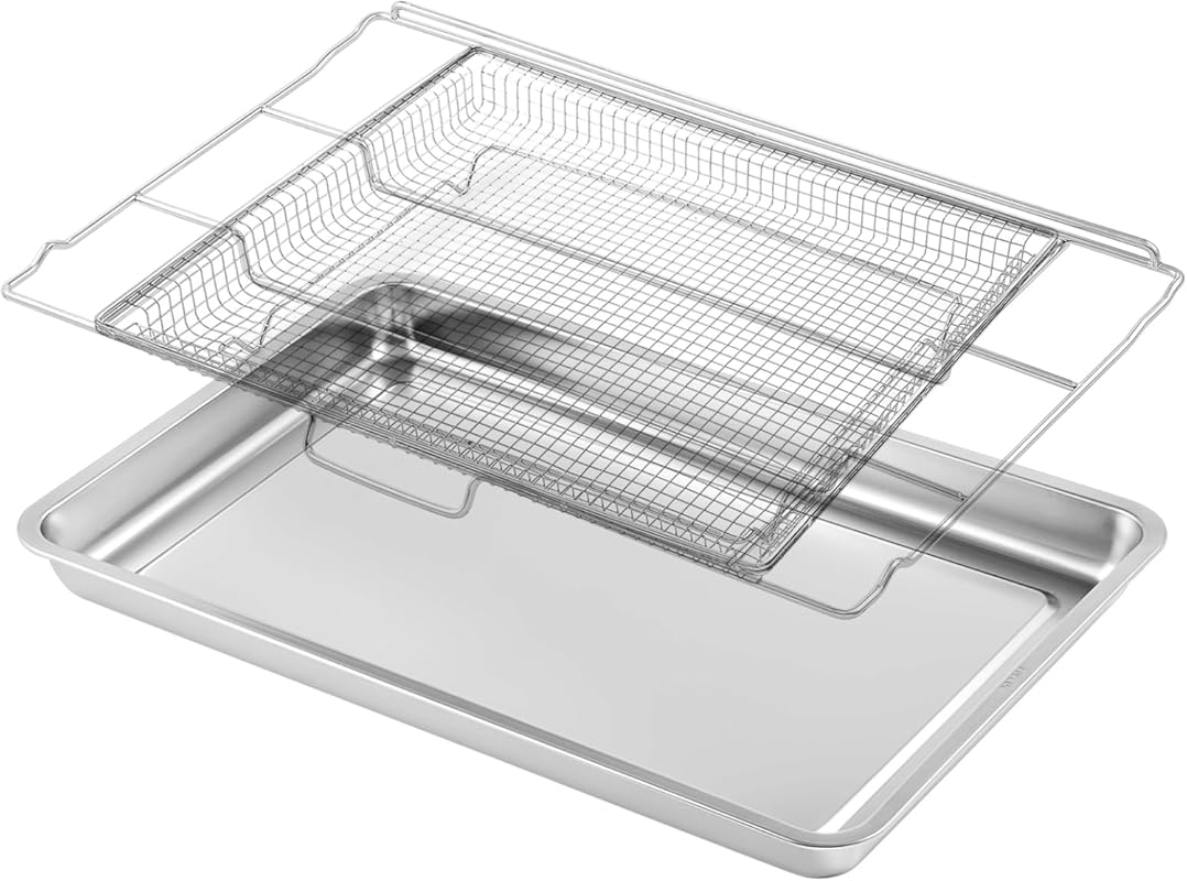 Frigidaire FRIGPEREAFT Air Fryer Tray, 304 Stainless Steel Basket for 