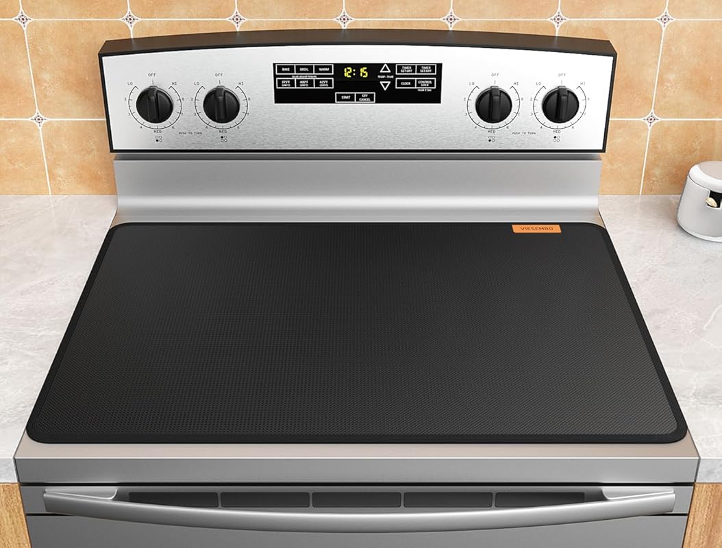 Fireproof, Heat Resistant Stove Cover (28x20 Inch) for Electric Ovens 