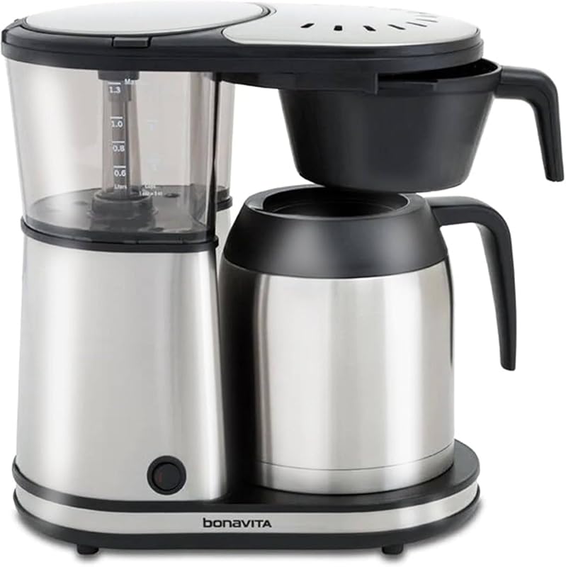 Bonavita BV1901TS 8-Cup Drip Coffee Maker with Thermal Carafe, One-Tou