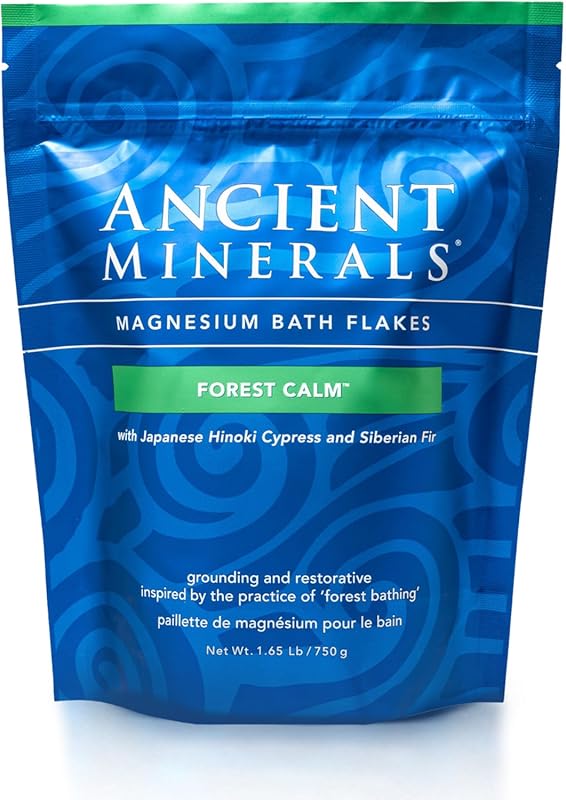 Ancient Minerals Forest Calm Magnesium Bath Flakes – Zechstein Chlorid