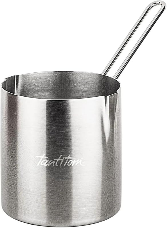 Large 33.8oz Stainless Steel Turkish Coffee Pot Cezve for Stovetop, Du