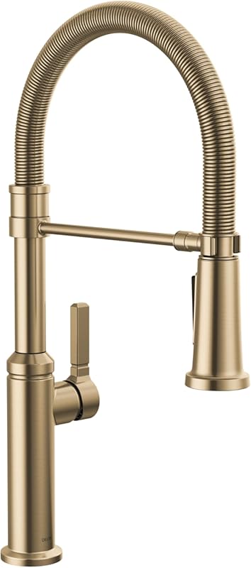 Delta Rhett Pro Style Commercial Kitchen Faucet with Pull Down Sprayer