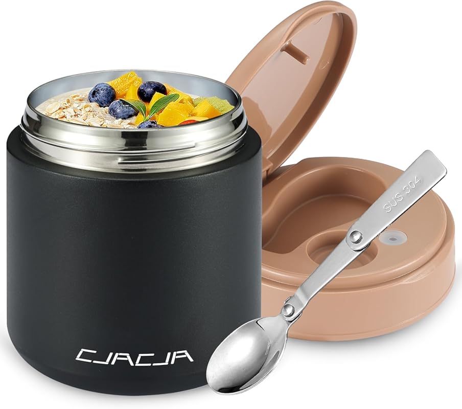 15.2oz Insulated Kids Stainless Steel Food Jar with Spoon