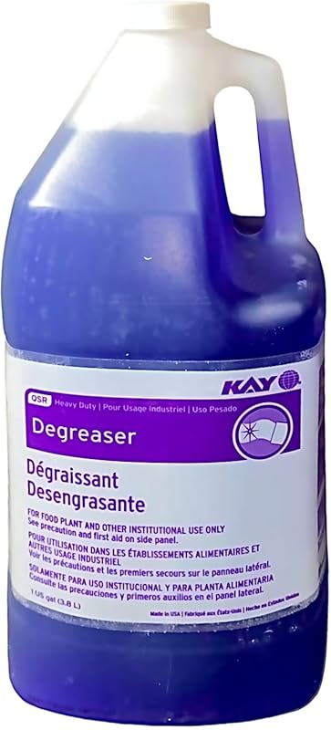Ecolab KAY QSR Heavy Duty Degreaser Concentrate, 1114105, One Gallon, 