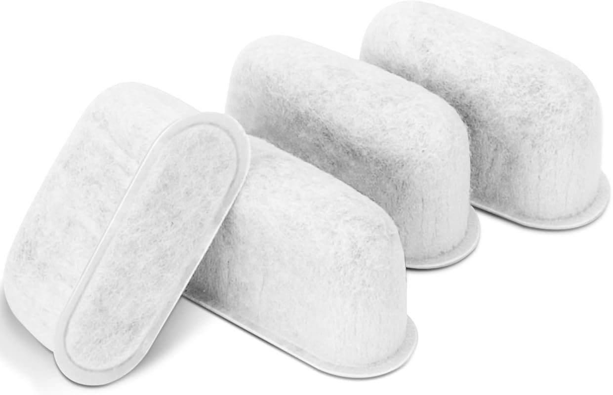 Replacement Activated Charcoal Water Filters for De'Longhi Espresso Ma